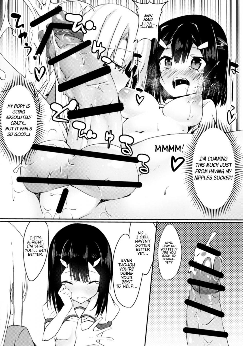 Hentai Manga Comic-A book where Miyu's cock won't stop throbbing-Read-11